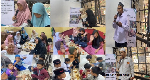 PERINGATAN MAULID NABI PONDOK TAHFIZH KITA MEMBANTU SESAMA